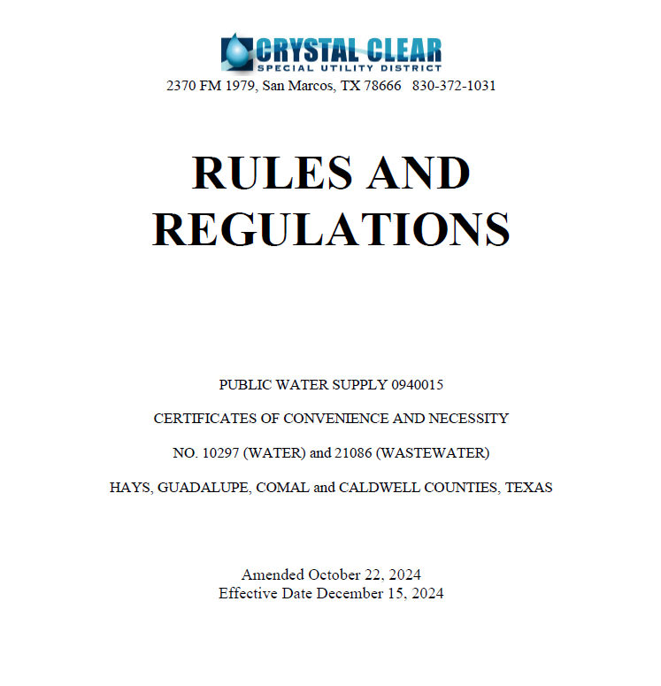 Rules & Regs 12-2024